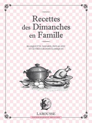 cover image of Recettes des Dimanches en Famille